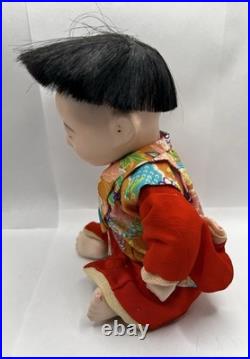Lot of 2 Ichimatsu Dolls #401 Japanese Vintage withBoxes Girl and Boy LOOK