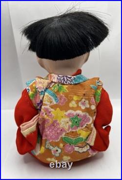 Lot of 2 Ichimatsu Dolls #401 Japanese Vintage withBoxes Girl and Boy LOOK