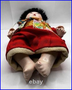 Lot of 2 Ichimatsu Dolls #401 Japanese Vintage withBoxes Girl and Boy LOOK