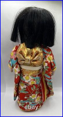Lot of 2 Ichimatsu Dolls #401 Japanese Vintage withBoxes Girl and Boy LOOK