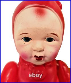 Lot of 3 Vintage Celluloid Jointed Dolls Made in Occupied Japan. Circa 1945-52