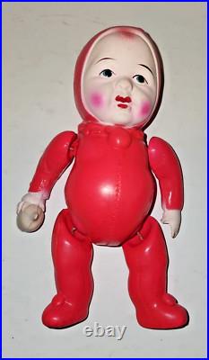 Lot of 3 Vintage Celluloid Jointed Dolls Made in Occupied Japan. Circa 1945-52