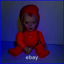 Lot of 3 Vintage Celluloid Jointed Dolls Made in Occupied Japan. Circa 1945-52