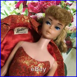 MATTEL 1963 Vintage Barbie Doll Ponytail Rare From JAPAN