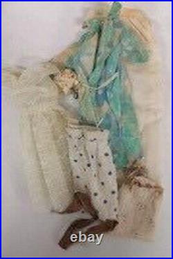 MATTEL Barbie Doll Antique Vintage 1962 Dress-Up Initial model Blue Eyes withBox