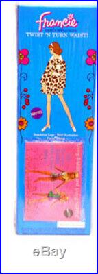MATTEL Vintage Barbie Francie Twist Turn Blonde 1969 Original Box made in Japan