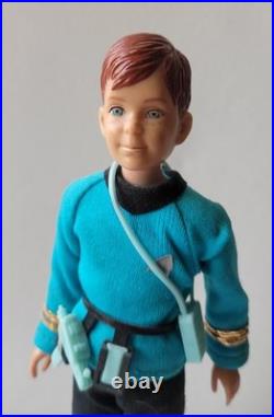 MATTEL vintage #1090 RICKY DOLL/Mego STAR TREK Mr SPOCK Clothes & Skipper BOOTS