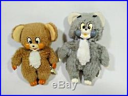 Masudaya Tom & Jerry Plush Doll Stuffed Animal Original Japan 1976 MGM RARE 5.5