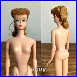 Mattel 1958 Barbie Doll vintage With original costumes & stand Vintage Japan