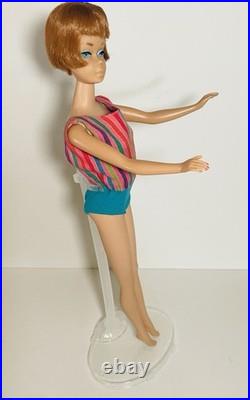 Mattel 1965 Vintage American Girl Titan Hair Barbie Doll withBendable Legs #1070