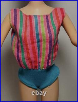 Mattel 1965 Vintage American Girl Titan Hair Barbie Doll withBendable Legs #1070
