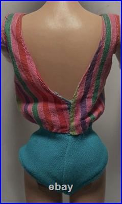 Mattel 1965 Vintage American Girl Titan Hair Barbie Doll withBendable Legs #1070