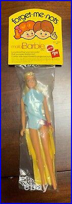 Mattel 1971 MALIBU Barbie original swim suit Forget Me Not NIB