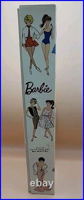 Mattel Barbie 1962 Vintage Bubble Cut Doll Japan Red Swimming Suit