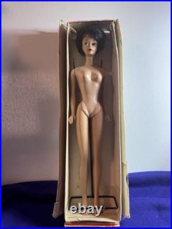 Mattel Barbie Bubble Cut Brunette Doll Vintage 1960s, Japan Mattel Barbie Bubble Cut Brunette Doll Vintage 1960s, Japan