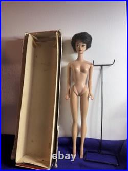 Mattel Barbie Bubble Cut Brunette Doll Vintage 1960s, Japan Mattel Barbie Bubble Cut Brunette Doll Vintage 1960s, Japan