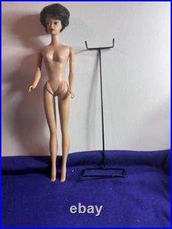 Mattel Barbie Bubble Cut Brunette Doll Vintage 1960s, Japan Mattel Barbie Bubble Cut Brunette Doll Vintage 1960s, Japan