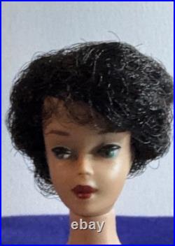 Mattel Barbie Bubble Cut Brunette Doll Vintage 1960s, Japan Mattel Barbie Bubble Cut Brunette Doll Vintage 1960s, Japan