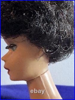 Mattel Barbie Bubble Cut Brunette Doll Vintage 1960s, Japan Mattel Barbie Bubble Cut Brunette Doll Vintage 1960s, Japan