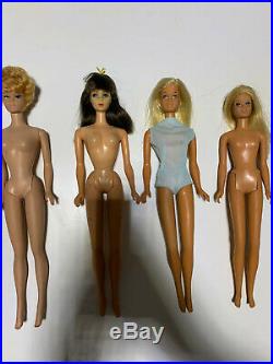 Mattel Barbie Vintage Lot Fashion Queen Mod TNT 1966 1958 Japan Malibu Francie