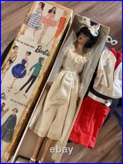 Mattel Barbie Wedding Day Midge Doll Set Brunette Made In Japan Rare Vintage 50s