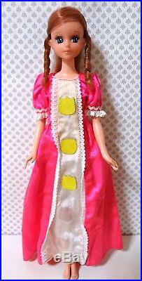 Mattel Quick Curl Tulip Francie, Japan excl. Tuli chan, vintage 70s Barbie doll