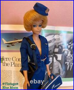 Mattel Vintage American Airline Barbie Doll Used from Japan