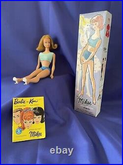 Midge 1962 Japan RARE HTF Side-Glancing Eyes. Sassy And Exceptional Condition
