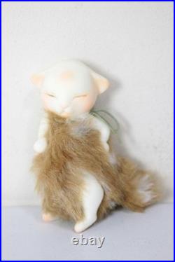 Minokitty Bambi Pet BJD Doll Handmade OOAK Kitten Cat For Adult Collectors
