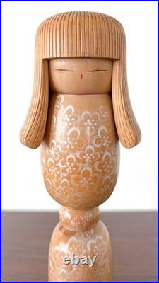 Miyashita Hajime Kokeshi Doll Retro Wooden Handcrafted Figure 30cm Vintage