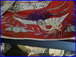 Museum-Quality Emperor & Empress Hina Japanese Vintage Dolls Platforms-Signed