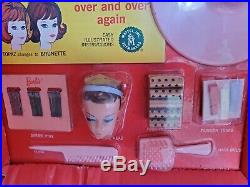 NEW RARE Vintage 1965 Barbie's Color'n Curl Hair Fashion Kit Mattel Made Japan