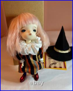 NEW Secretdoll CIRCUS PERSON Person 17 Secret Doll BJD Pink Hair Witch hat RARE