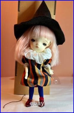 NEW Secretdoll CIRCUS PERSON Person 17 Secret Doll BJD Pink Hair Witch hat RARE