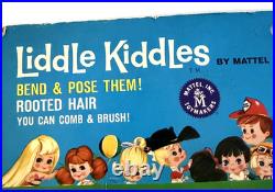 NIB Mattel Liddle Kiddles Freezy Sliddle Doll & Accessories Mint Vintage 1966