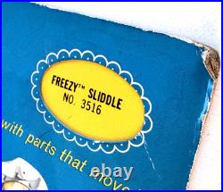 NIB Mattel Liddle Kiddles Freezy Sliddle Doll & Accessories Mint Vintage 1966