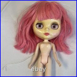 Neo Blythe Vintage Doll collection Snowflake Sonata Tomy Takara Pink Hair