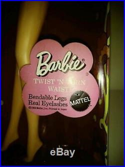 Nrfb Vintage Brunette Marlo Flip Twist'n Turn Tnt Barbie Doll Mod 1160 Japan