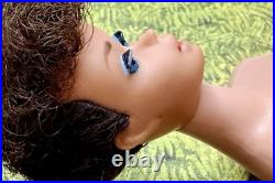 Number Seven #7 Mattel Ponytail Black/Brunette Barbie Doll 1960s