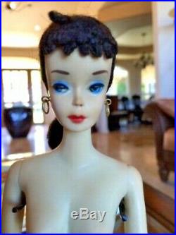 Number # three 3 Ponytail BARBIE Doll Brunette JAPAN BEAUTY not repainted