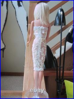 OOAK VINTAGE BARBIE With REROOTED Platinum Blonde Silk Hair With OOAK. OUTFIT