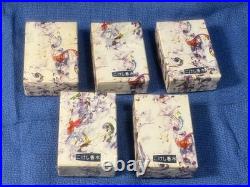ORIGINAL BOX With5 Vintage KOKESHI Doll Perfume Bottle Hand Painted in JAPAN, MUSK