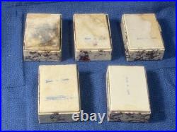 ORIGINAL BOX With5 Vintage KOKESHI Doll Perfume Bottle Hand Painted in JAPAN, MUSK