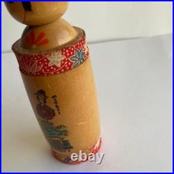Okinawa Kokeshi Doll Traditional Toy Clay Folk Art Colorful Ryukyu Costume