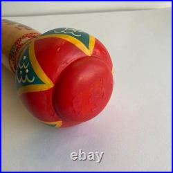 Okinawa Kokeshi Doll Traditional Toy Clay Folk Art Colorful Ryukyu Costume