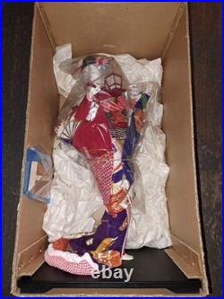 Original Box Vintage Japanese Oyama Doll Figurine Sukiyo Doll Research Institute