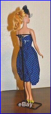 Original Tm Vintage Barbie Doll Gay Parisienne #964 1959 Htf Set Dress Hat Japan