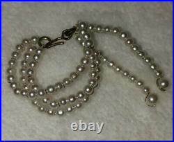 Original Vintage Barbie Mood for Music #940 Pearl Drop Necklace Choker VHTF