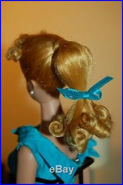 Original Vintage Mattel 1960 Tm Barbie Doll #850 Ponytail #4 Blond Dressed