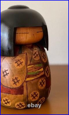Otani Yoshio Creative Kokeshi 18 5 cm Vintage Solid Wood Authentic Otani Yoshio Creative Kokeshi 18 5 cm Vintage Solid Wood Authentic